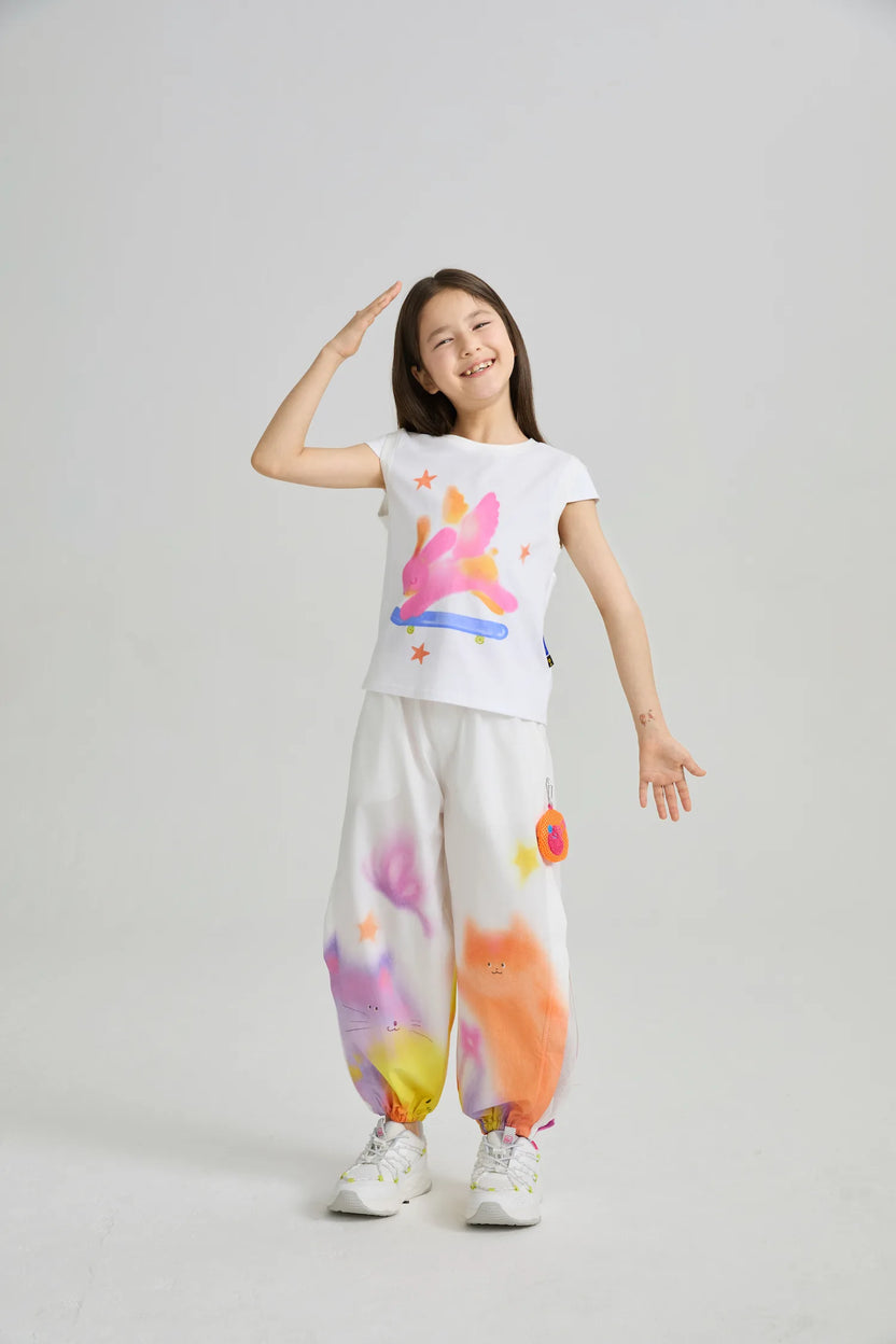 Dream Sports Day Print Bug‑Guard Pants by Poco Blush, image 8