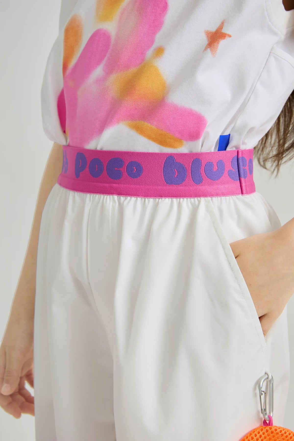 Poco Blush Dream Sports Day Print Bug‑Guard Pants