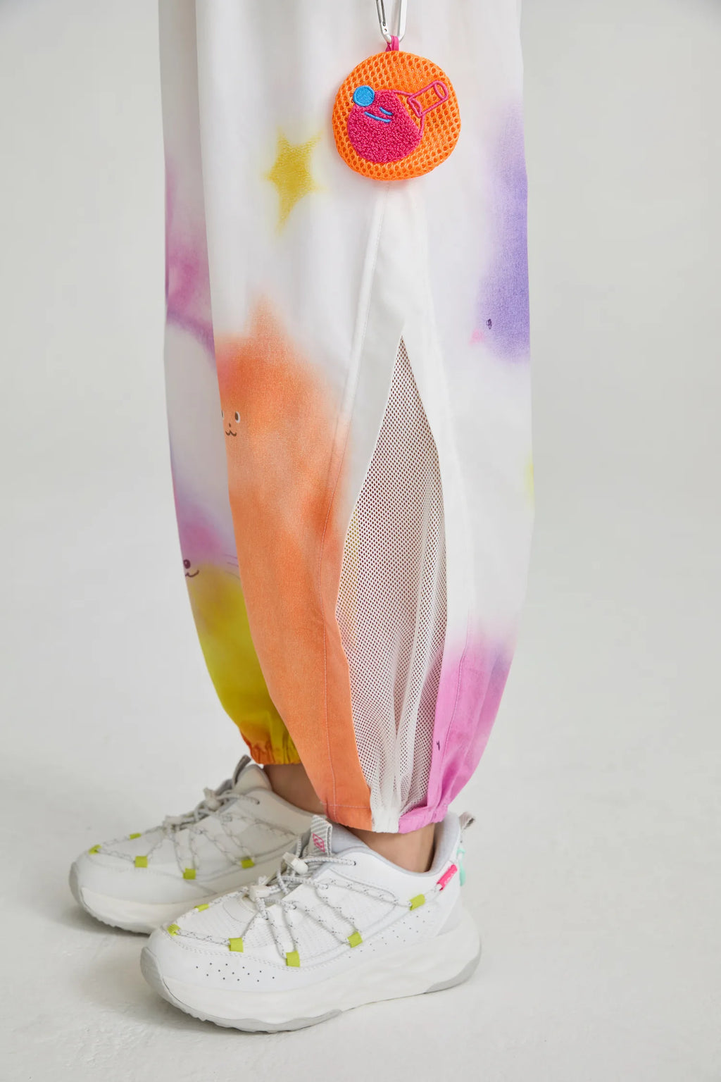 Poco Blush Dream Sports Day Print Bug‑Guard Pants