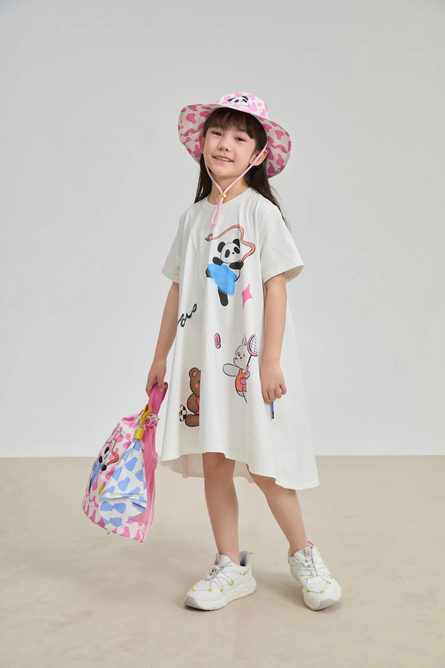 Poco Blush Dream Sports Day Quick‑Dry A‑Line Dress