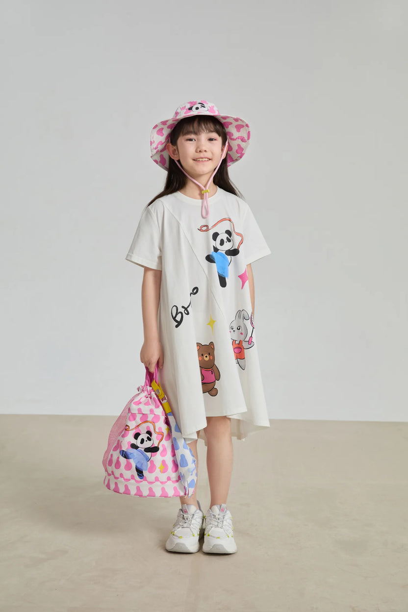 Dream Sports Day Quick‑Dry A‑Line Dress by Poco Blush, image 9