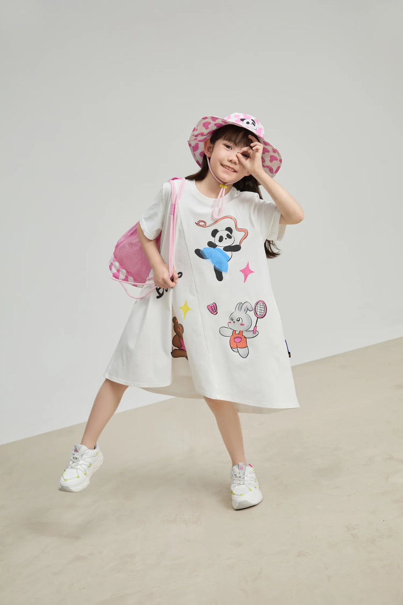 Dream Sports Day Quick‑Dry A‑Line Dress by Poco Blush, image 11