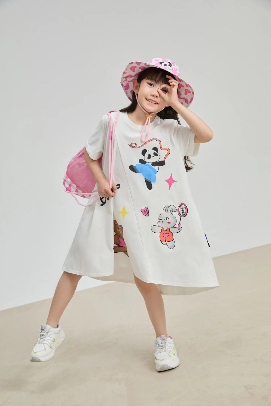 Poco Blush Dream Sports Day Quick‑Dry A‑Line Dress