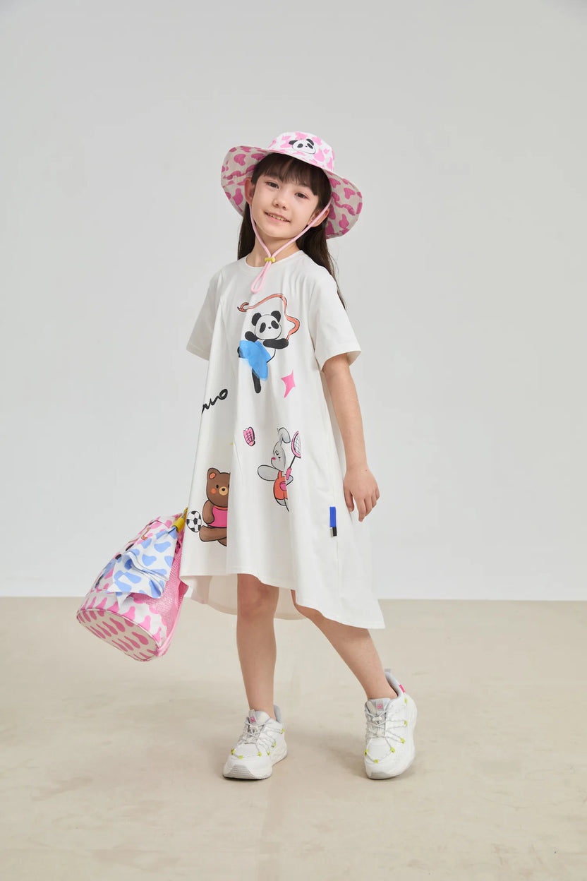 Dream Sports Day Quick‑Dry A‑Line Dress by Poco Blush, image 7