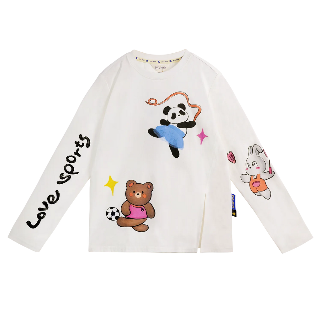 Poco Blush Dream Sports Day Quick‑Dry Sports Tee