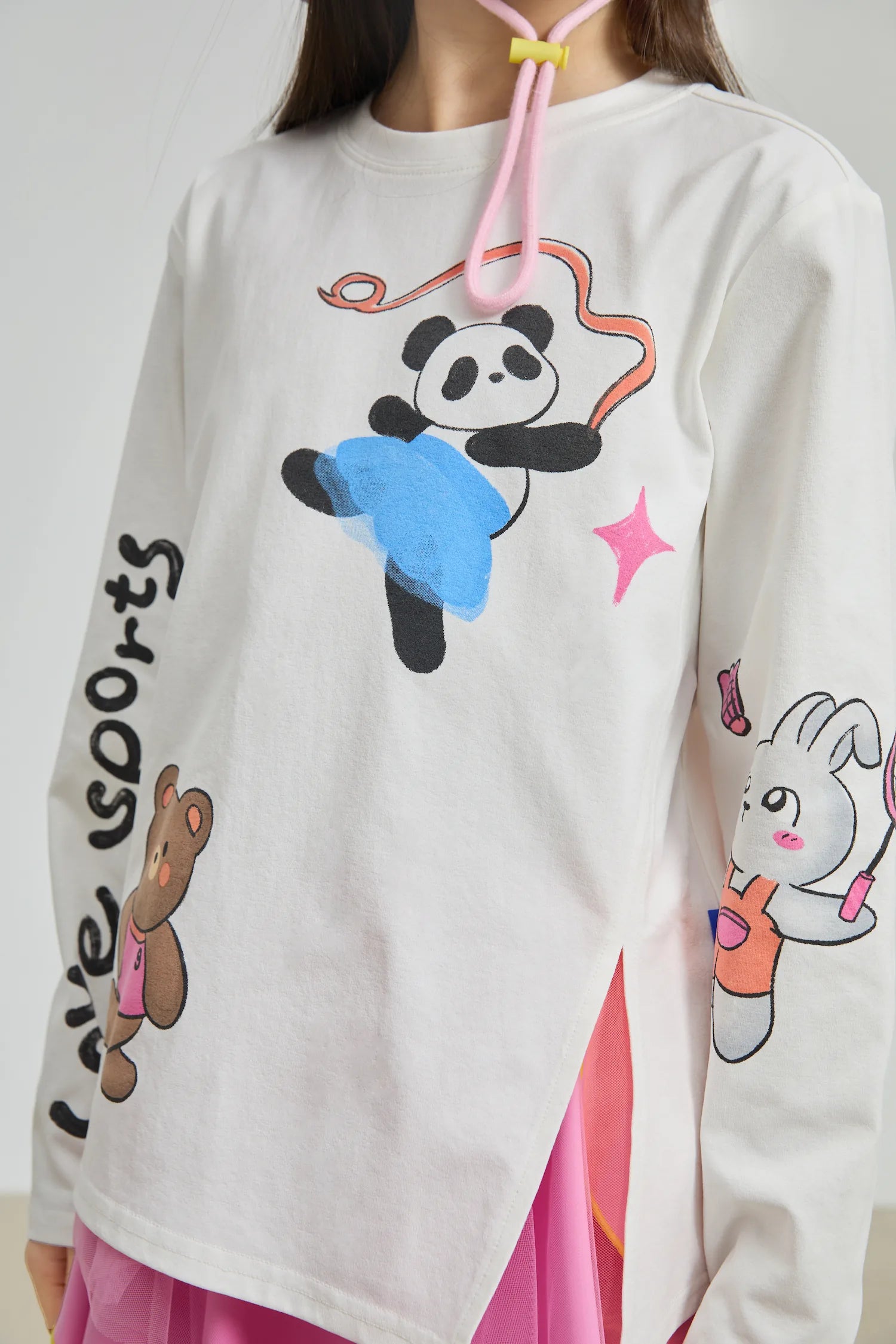 Poco Blush Dream Sports Day Quick‑Dry Sports Tee