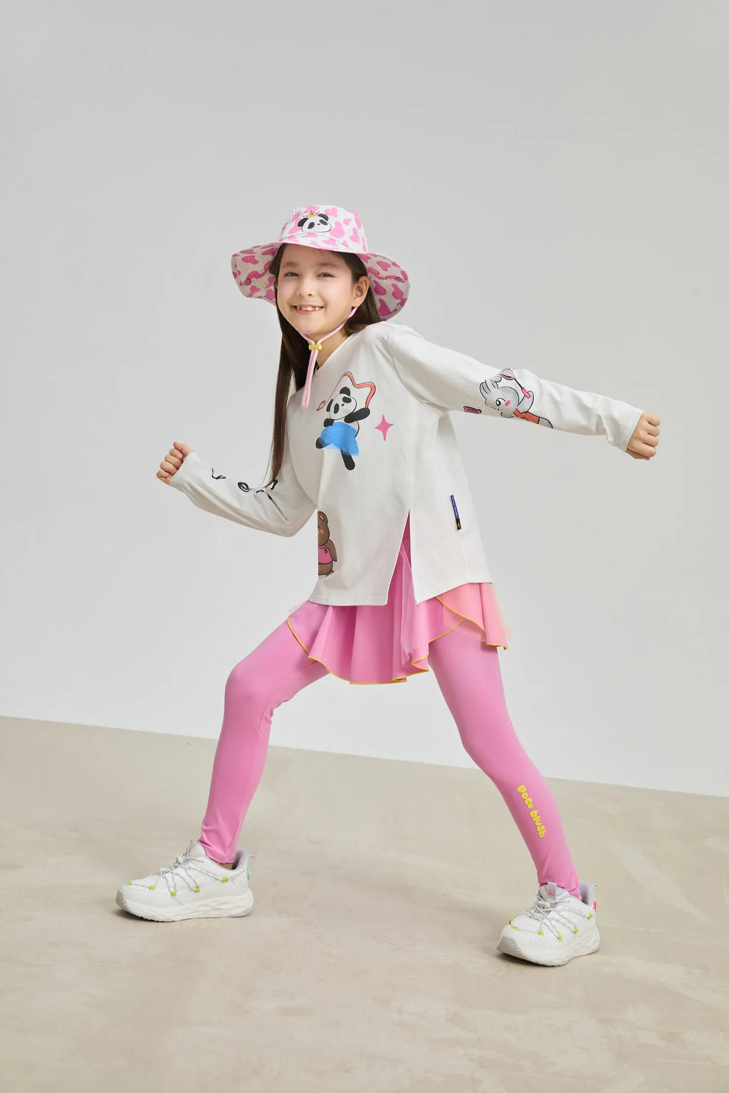 Poco Blush Dream Sports Day Quick‑Dry Sports Tee