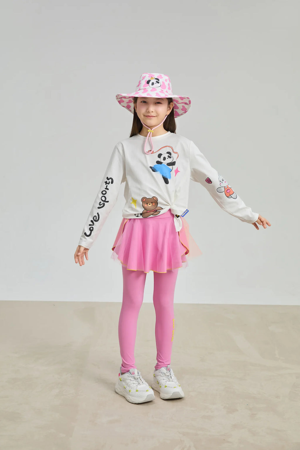 Poco Blush Dream Sports Day Quick‑Dry Sports Tee