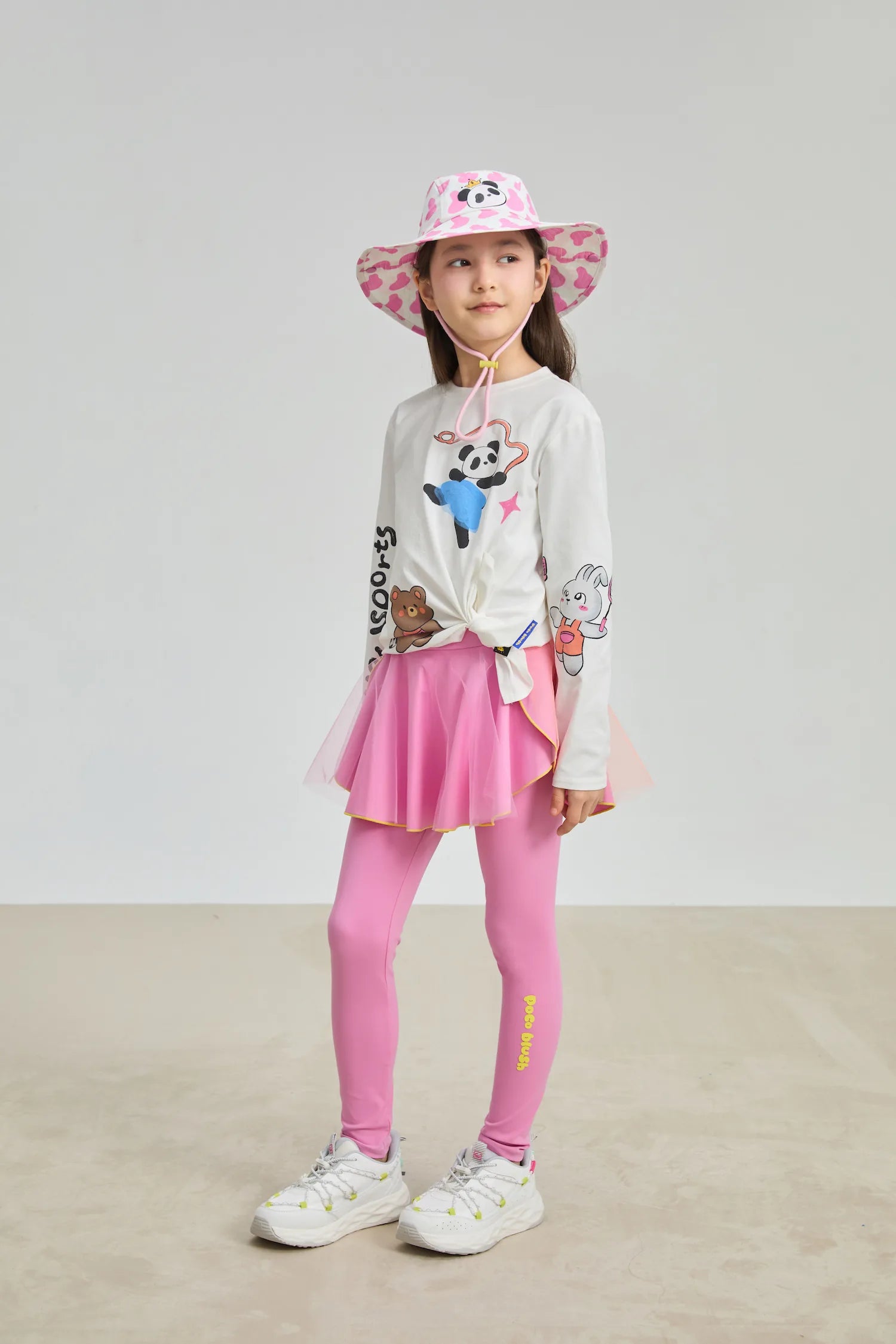 Poco Blush Dream Sports Day Quick‑Dry Sports Tee