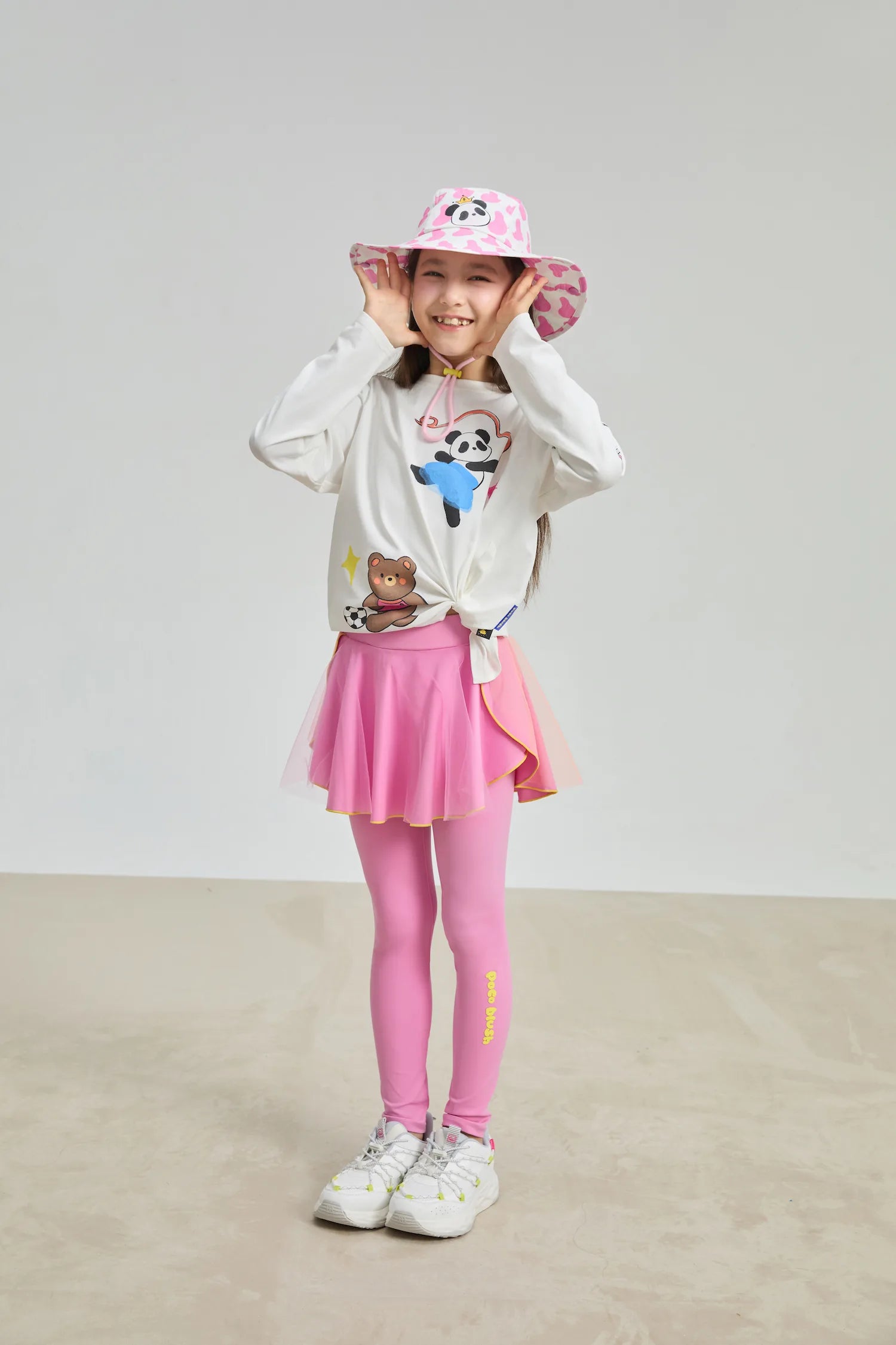 Poco Blush Dream Sports Day Quick‑Dry Sports Tee