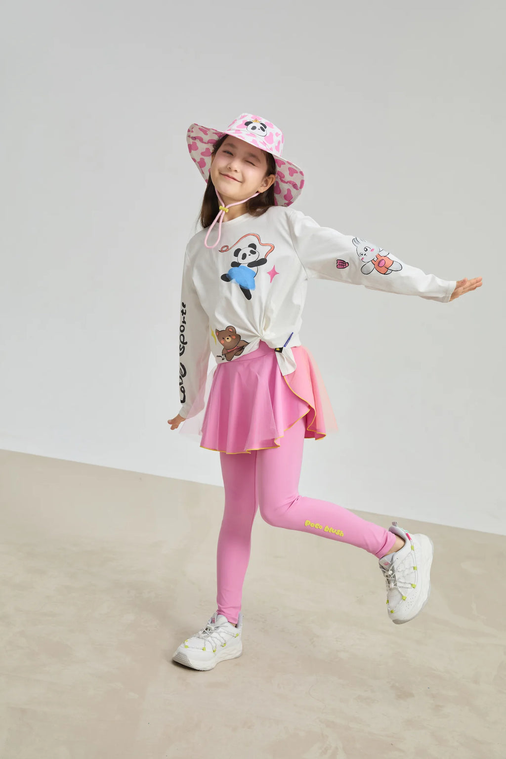 Poco Blush Dream Sports Day Quick‑Dry Sports Tee