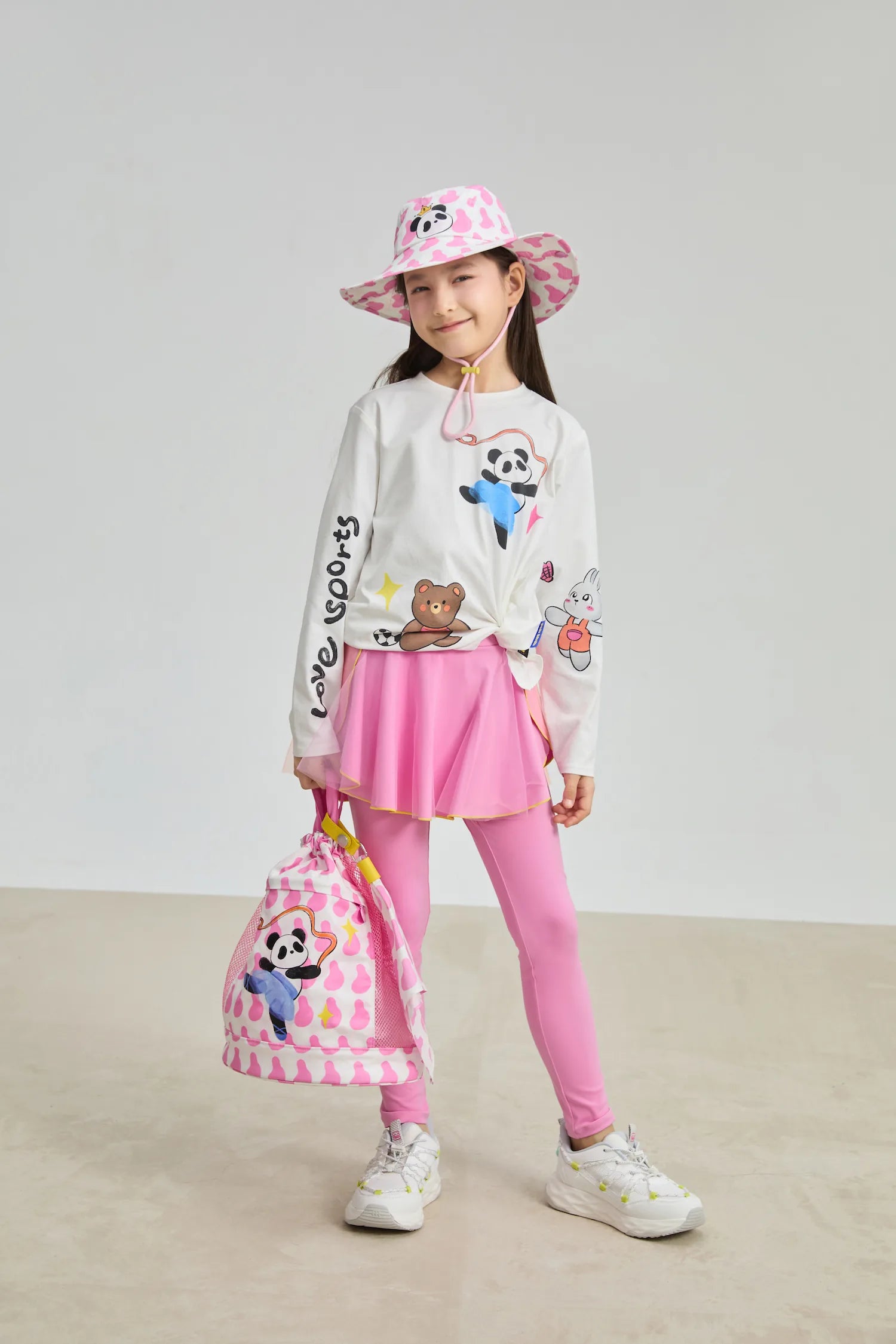 Poco Blush Dream Sports Day Quick‑Dry Sports Tee