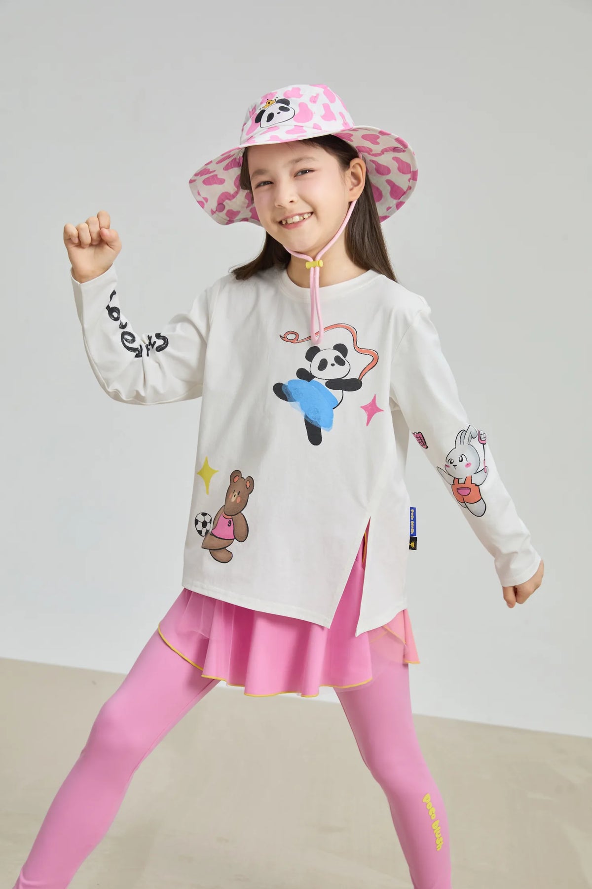 Poco Blush Dream Sports Day Quick‑Dry Sports Tee