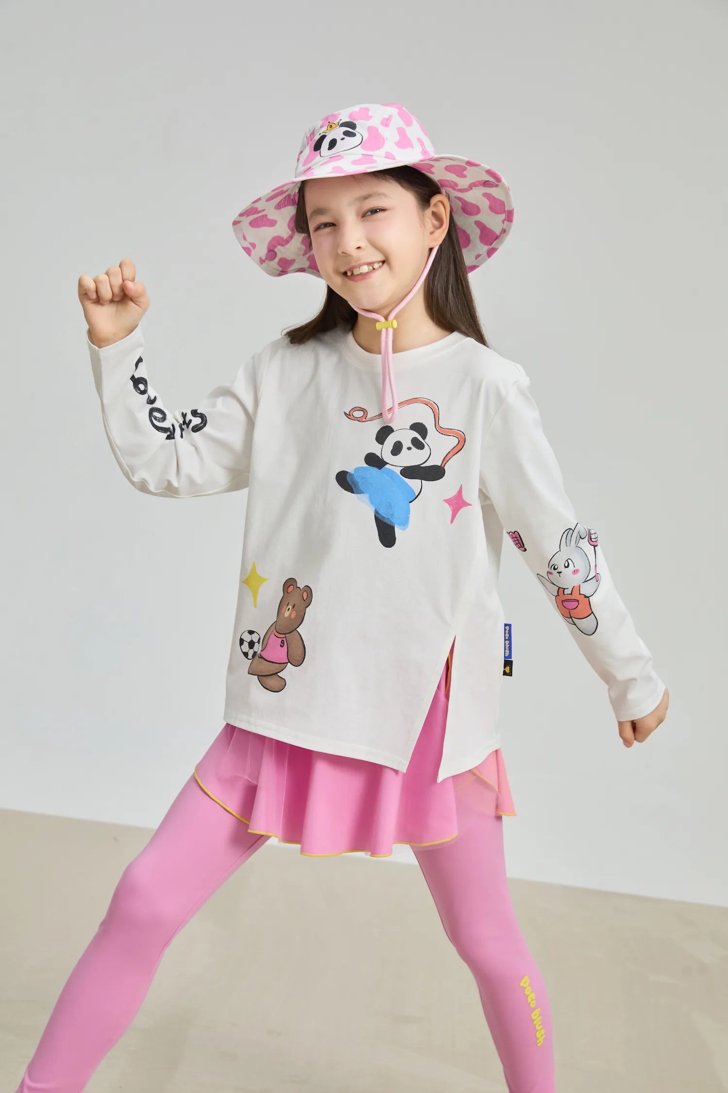 Poco Blush Dream Sports Day Quick‑Dry Sports Tee