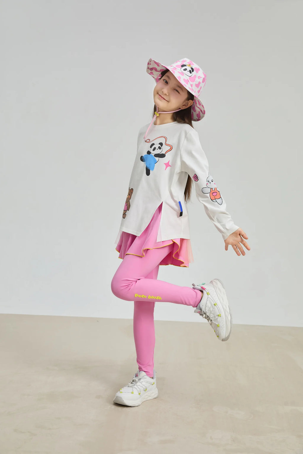 Poco Blush Dream Sports Day Quick‑Dry Sports Tee