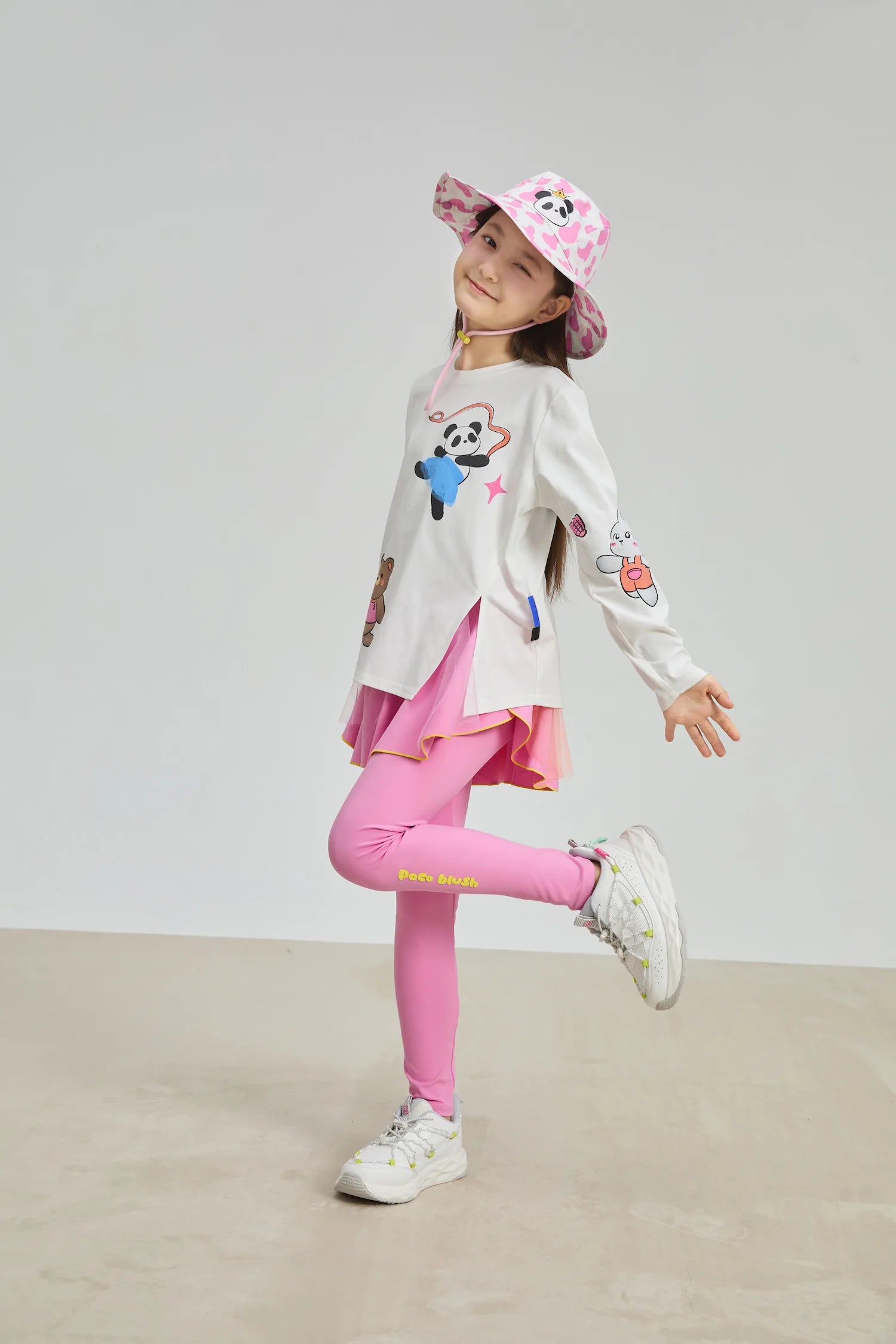 Poco Blush Dream Sports Day Quick‑Dry Sports Tee