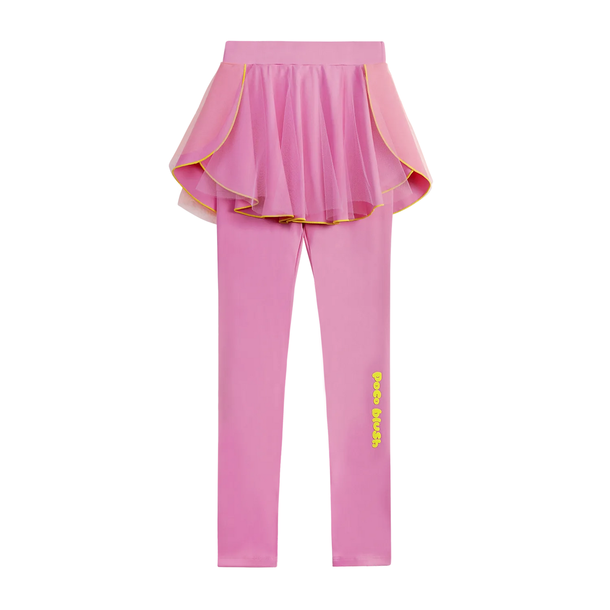 Poco Blush Petal Mesh Yoga Skort