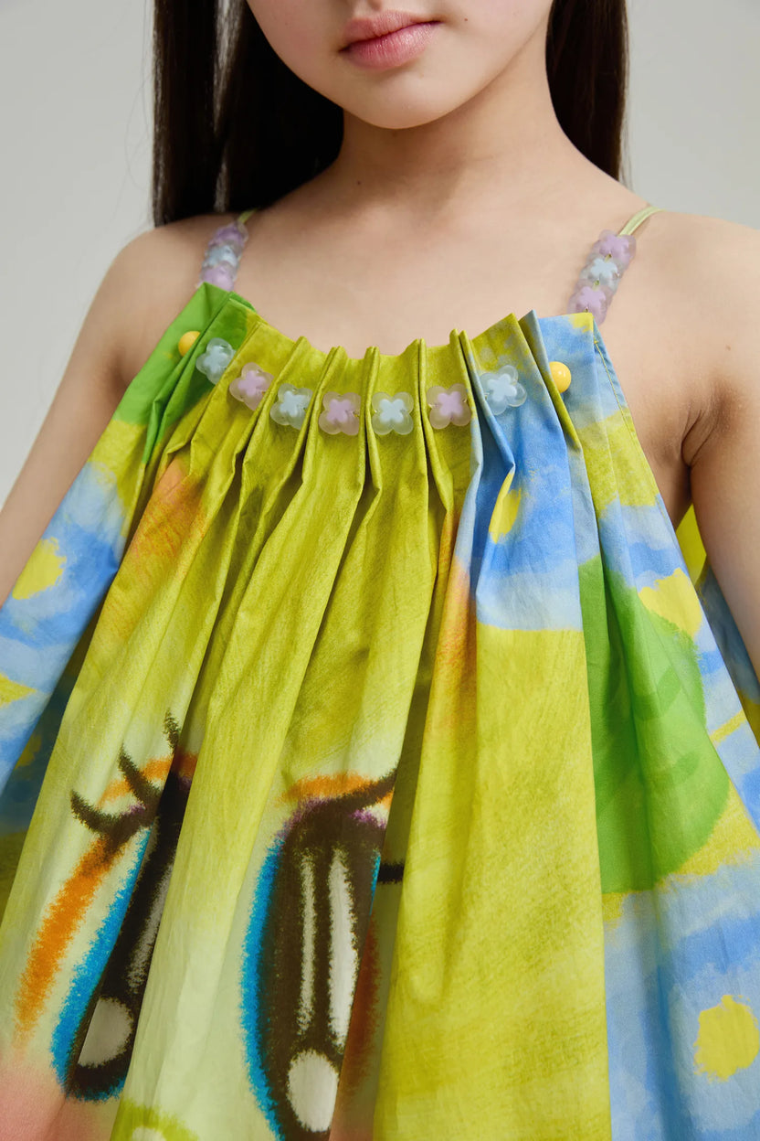 Fairy Garden Tiered Sundress by Poco Blush, image 14