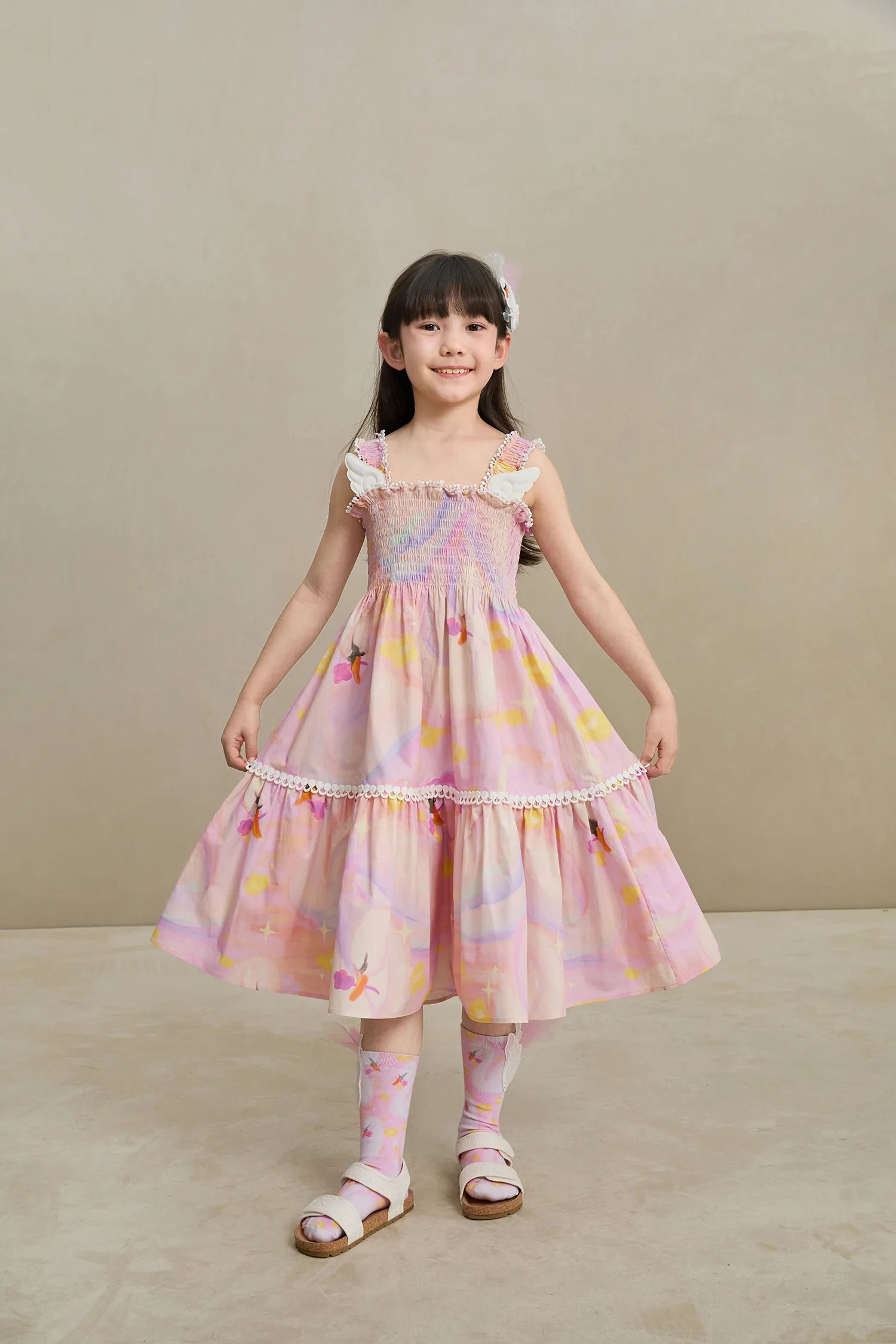 Poco Blush Dreamy Swan Lake Art Dress