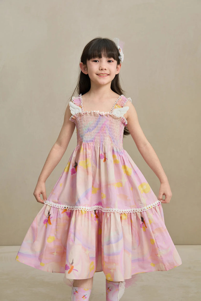 Dreamy Swan Lake Art Dress by Poco Blush, image 11