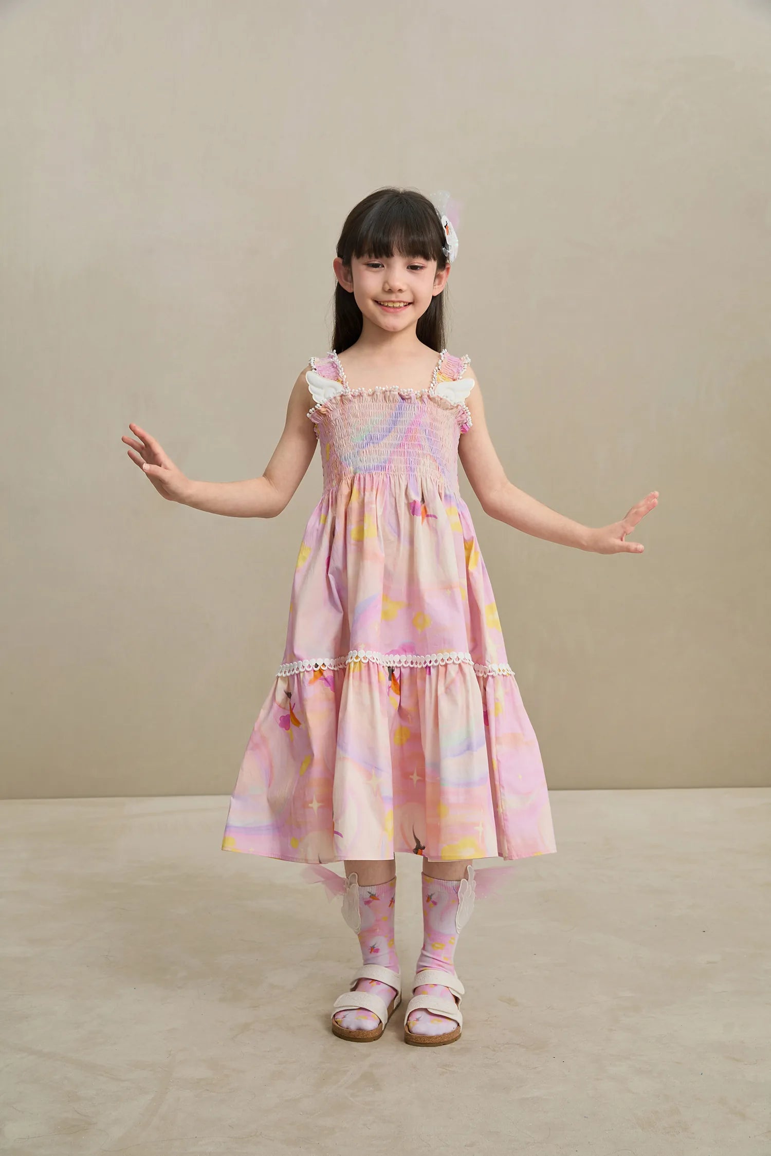 Poco Blush Dreamy Swan Lake Art Dress
