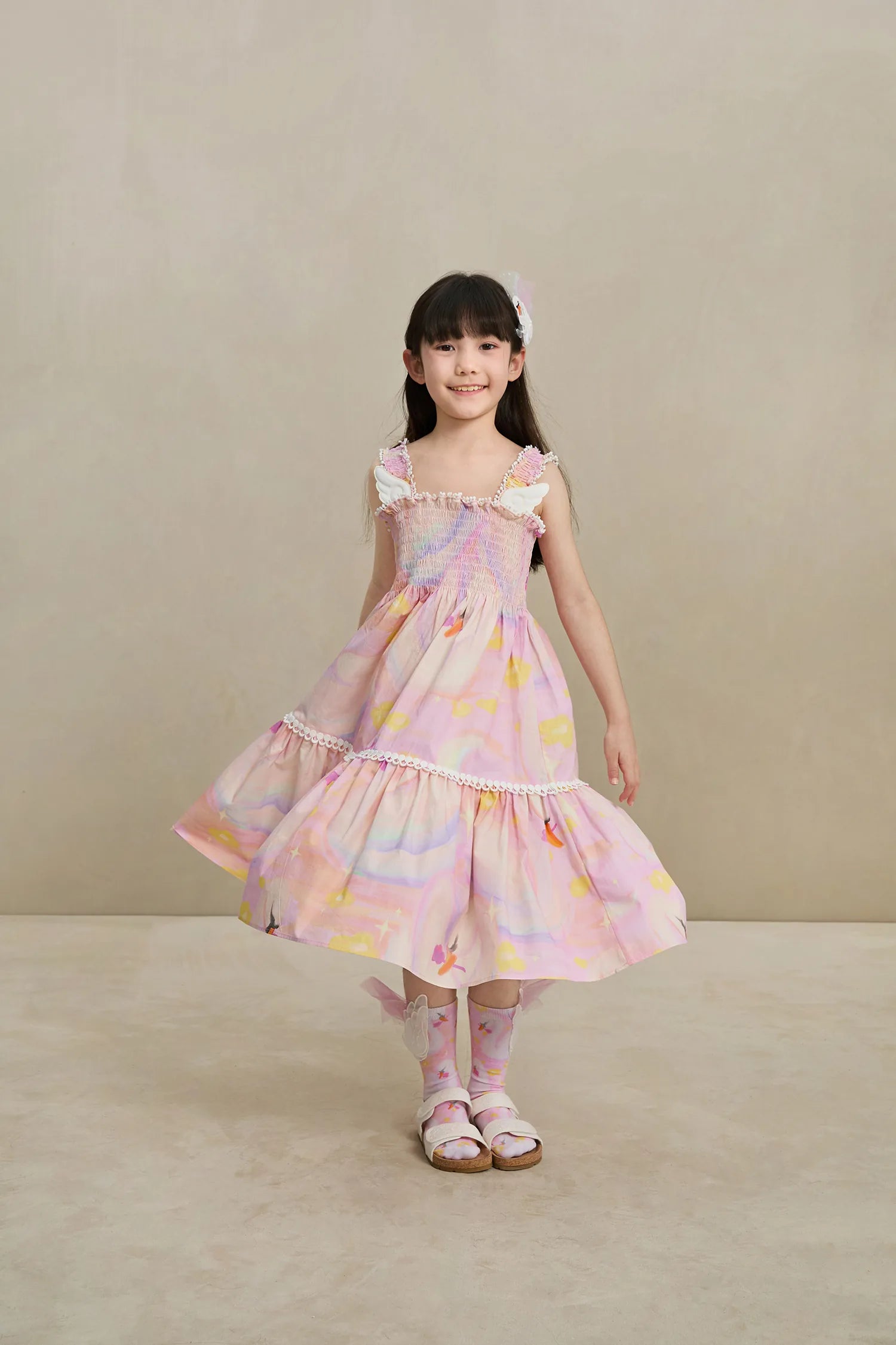 Poco Blush Dreamy Swan Lake Art Dress