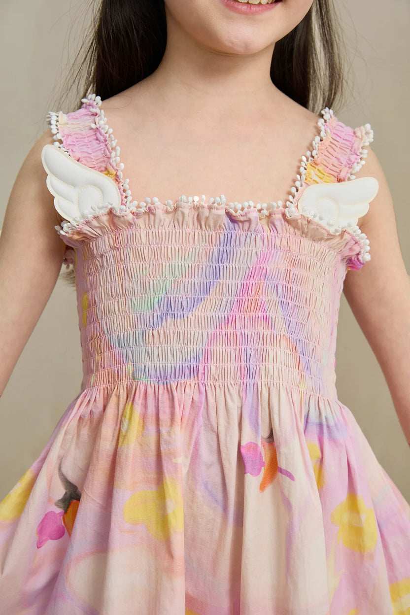Poco Blush Dreamy Swan Lake Art Dress