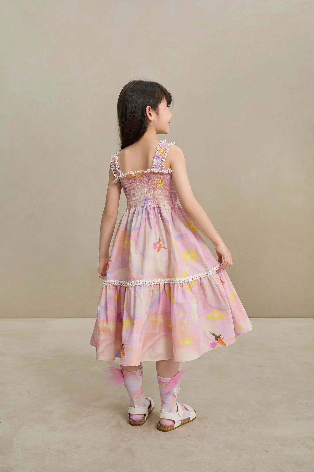 Poco Blush Dreamy Swan Lake Art Dress