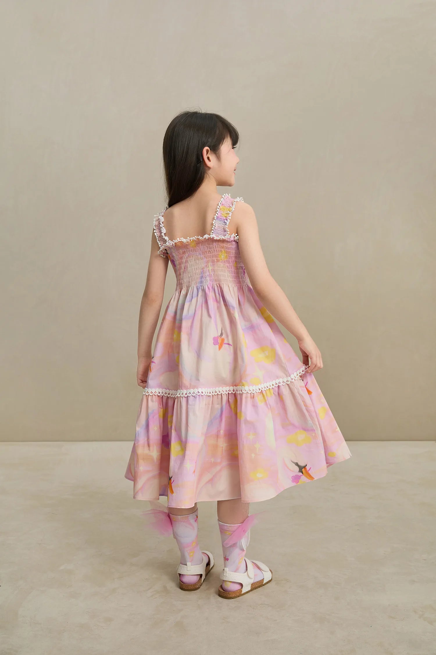 Poco Blush Dreamy Swan Lake Art Dress