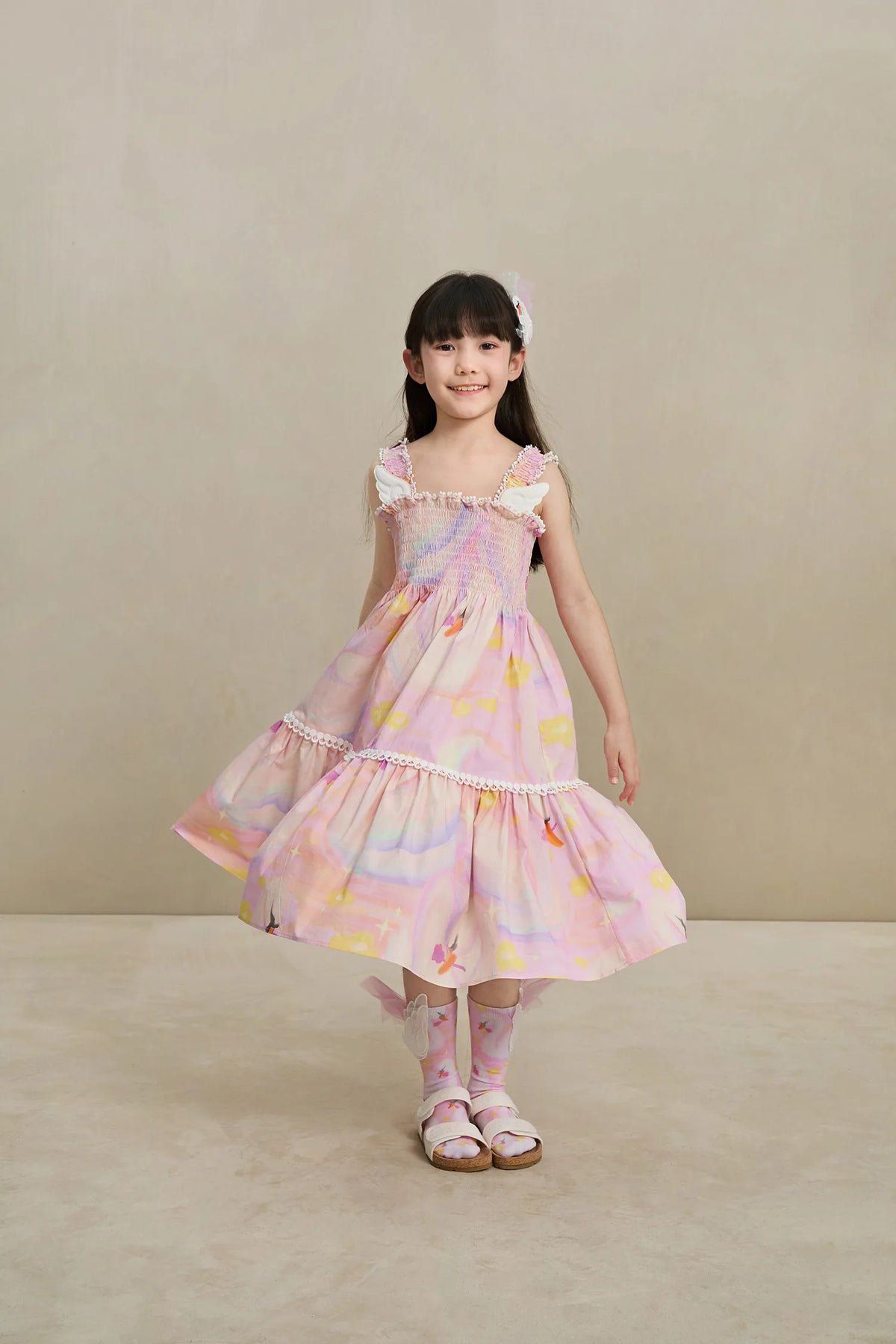 Poco Blush Dreamy Swan Lake Art Dress