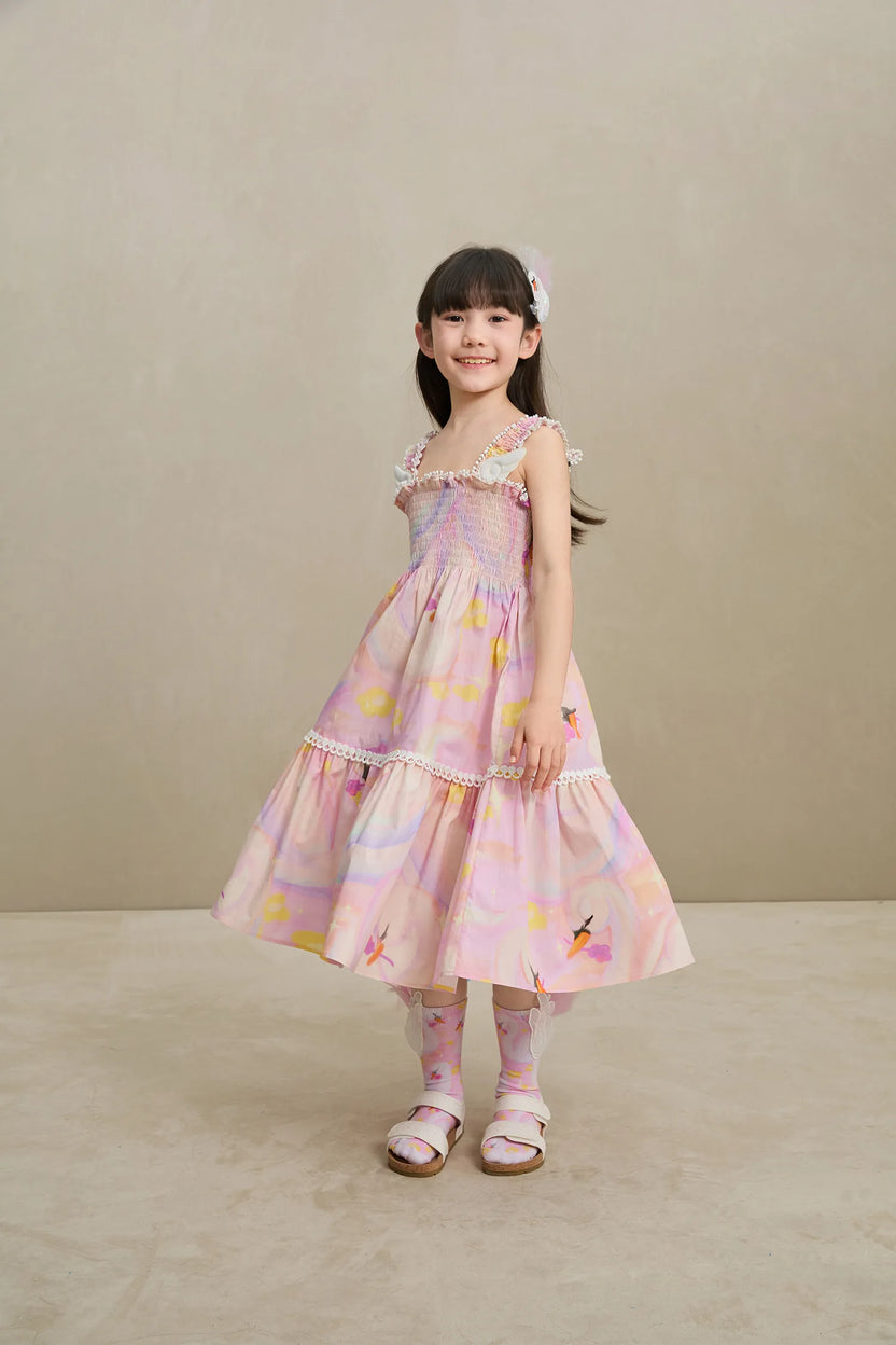 Dreamy Swan Lake Art Dress by Poco Blush, image 4
