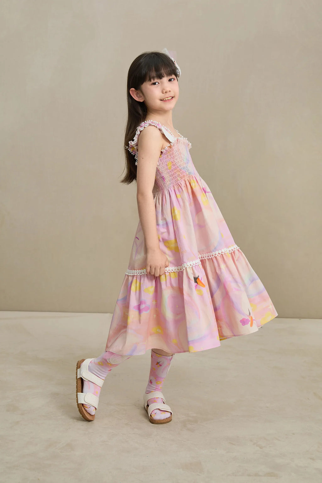 Poco Blush Dreamy Swan Lake Art Dress