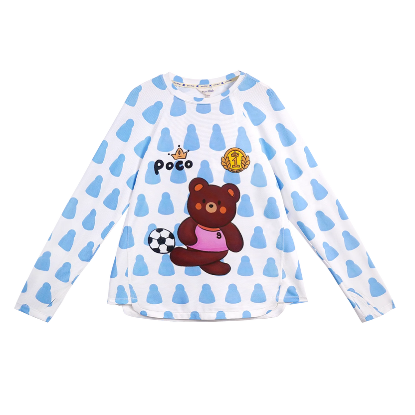 Football Bear Sports Tee by Poco Blush