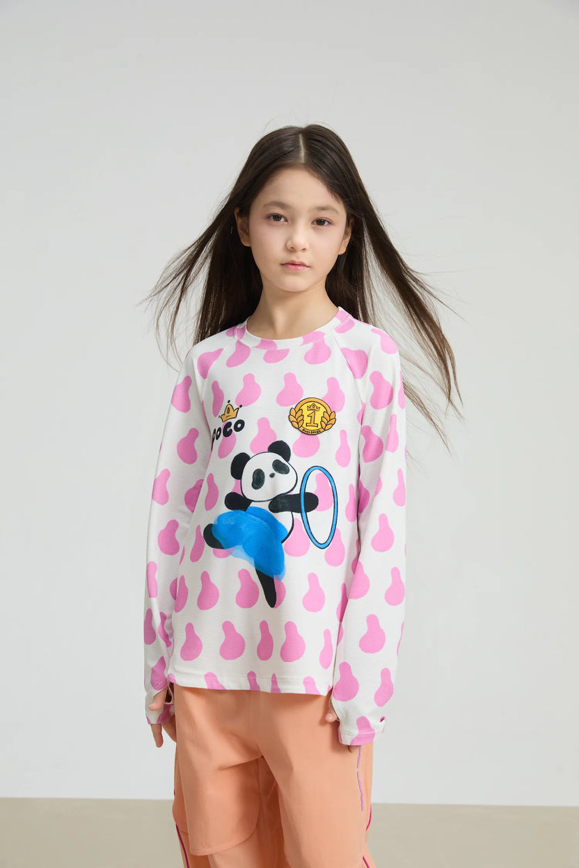 Football Bear Sports Tee by Poco Blush, image 3