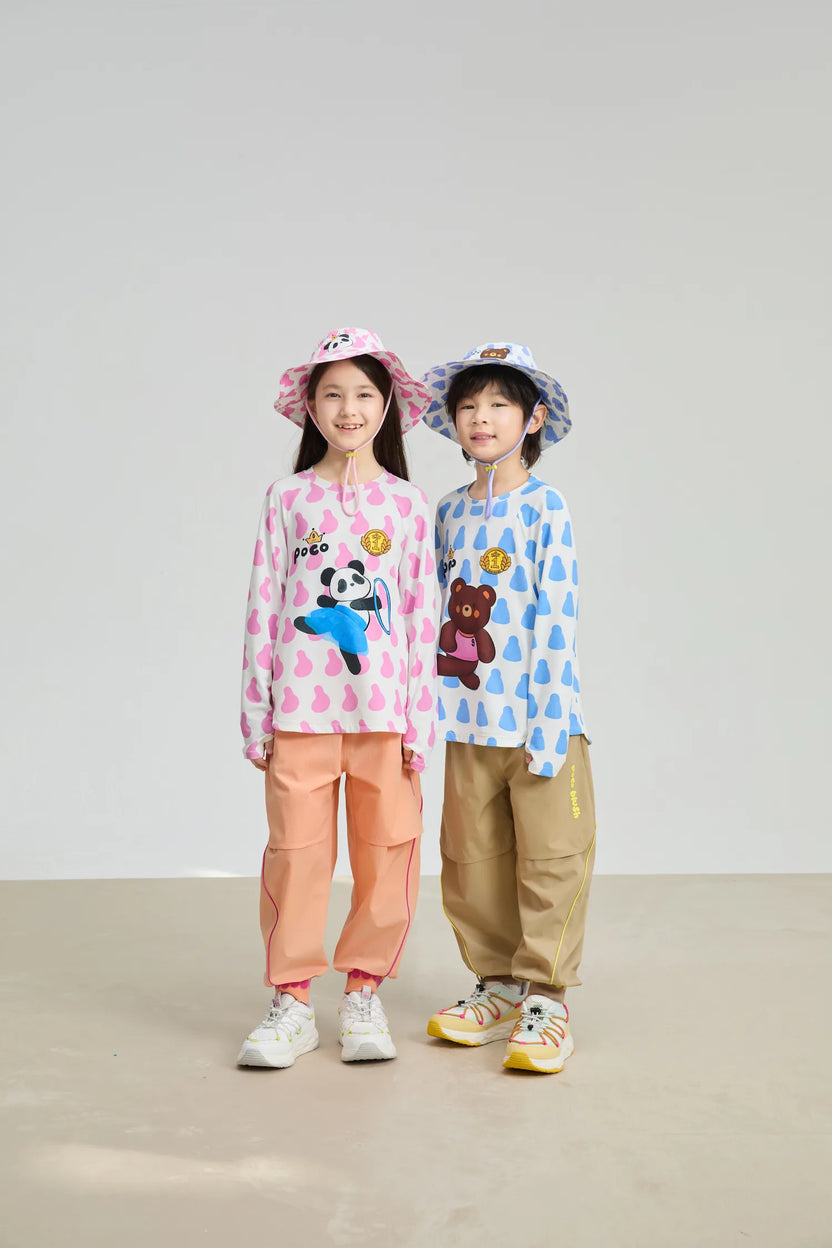 Football Bear Wide‑Brim Bucket Hat by Poco Blush, image 13