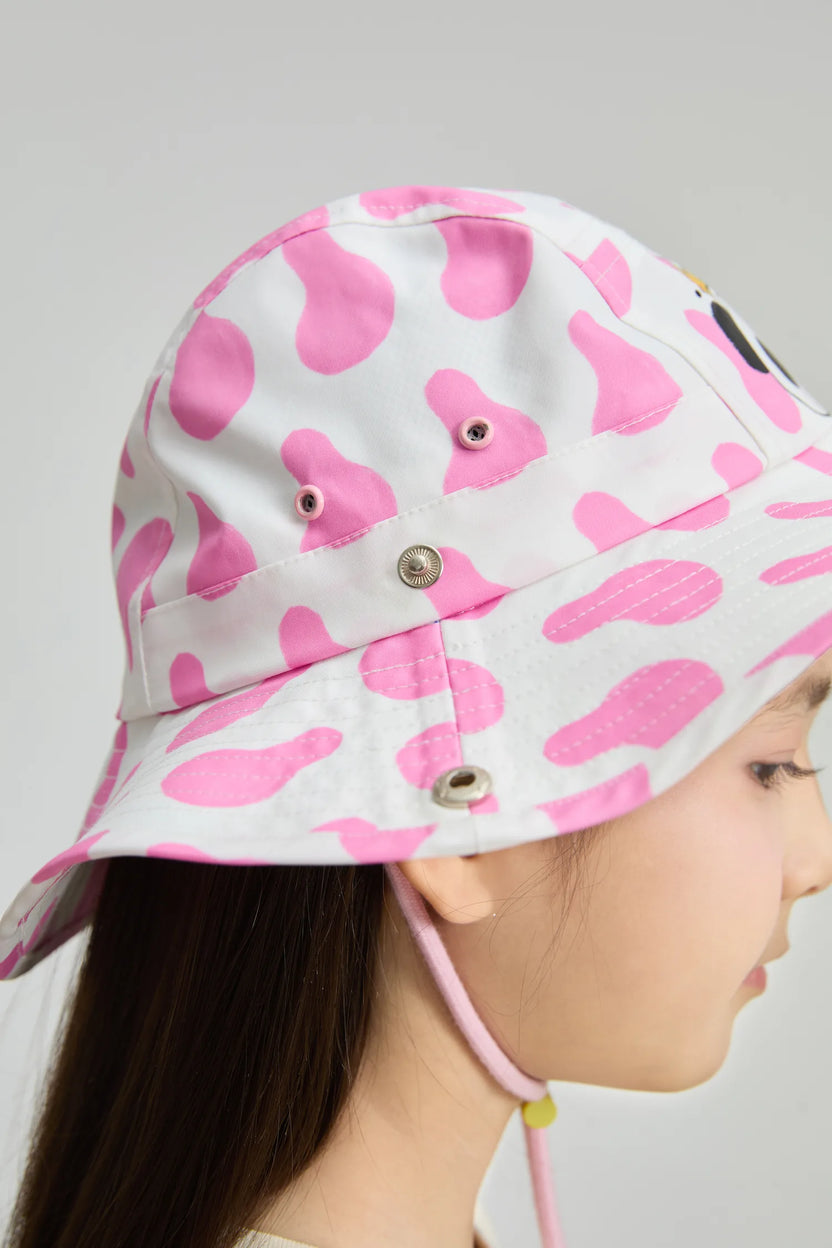 Football Bear Wide‑Brim Bucket Hat by Poco Blush, image 18