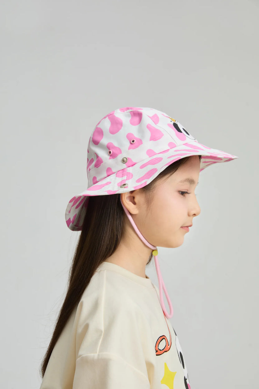 Football Bear Wide‑Brim Bucket Hat by Poco Blush, image 19
