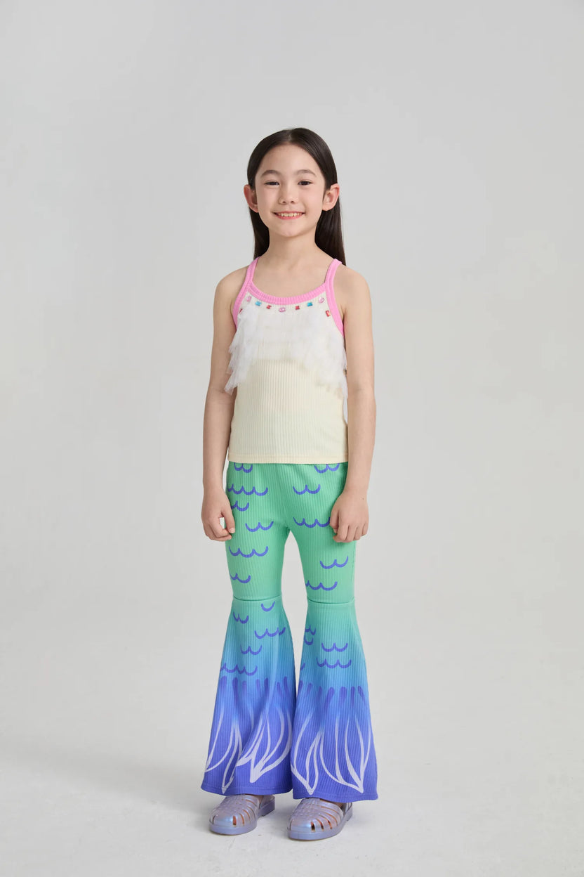 Gem Sparkle Mesh Layering Camisole by Poco Blush, image 7