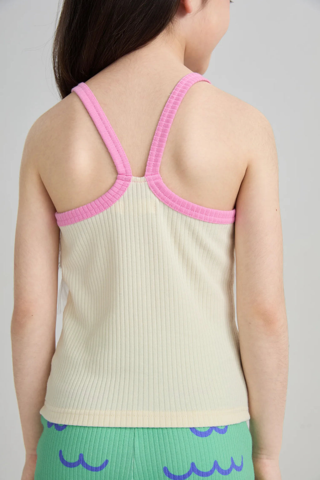Poco Blush Gem Sparkle Mesh Layering Camisole