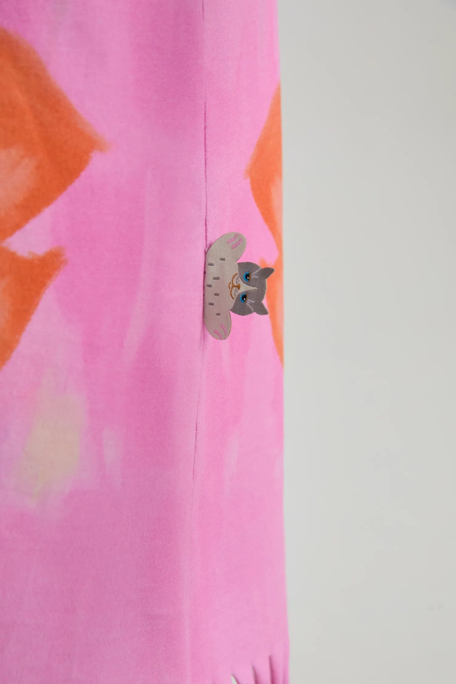 Poco Blush Hawaiian Mermaid Cat Tassel Maxi Skirt