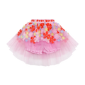 Poco Blush Tropical Flower Mesh Skort