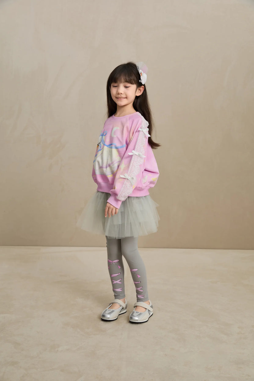 Ballet Tulle Layered Skirted Leggings by Poco Blush, image 18