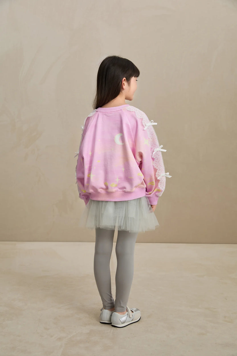 Ballet Tulle Layered Skirted Leggings by Poco Blush, image 3