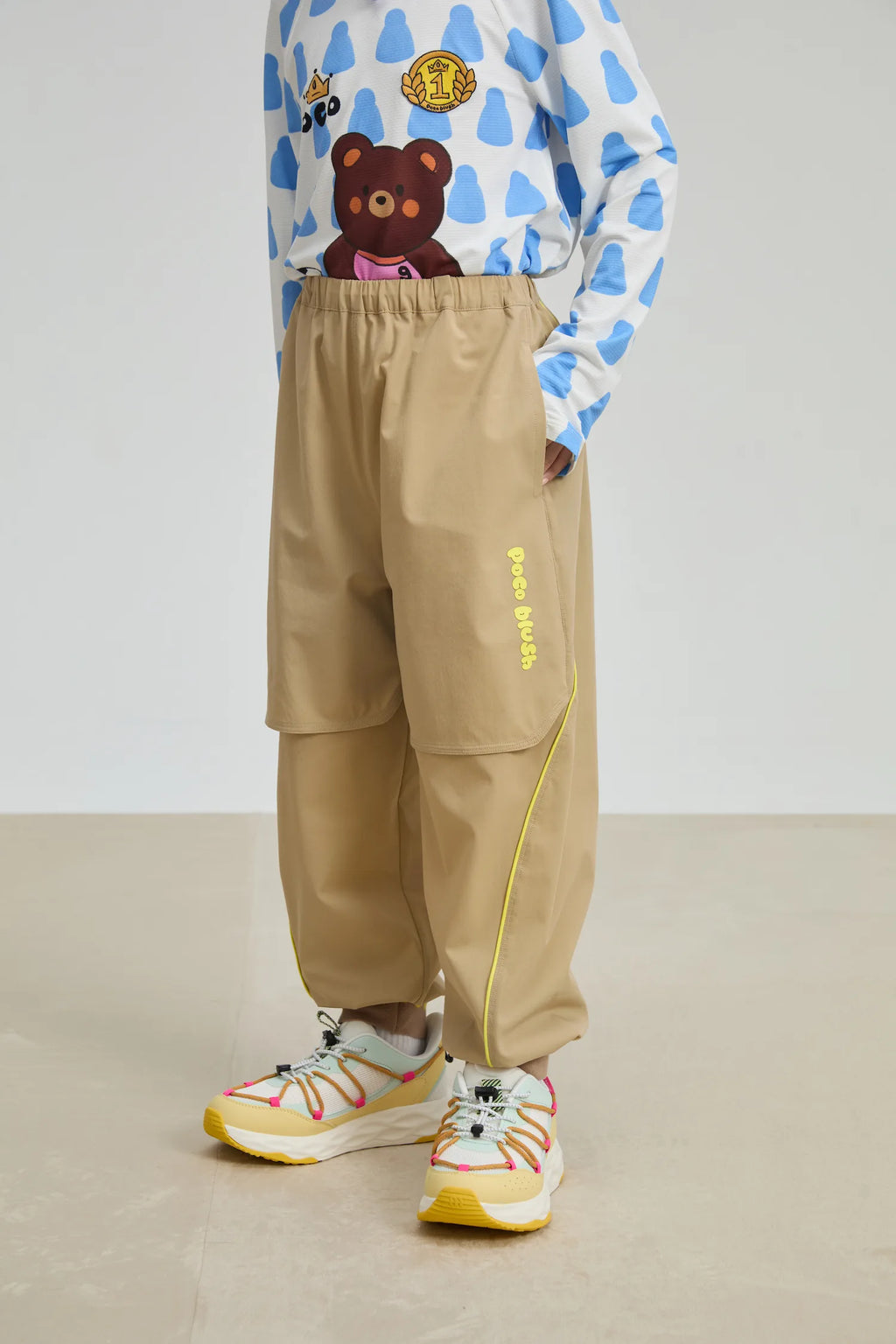 Poco Blush Marathoner Stretch Dry‑Fit Pants