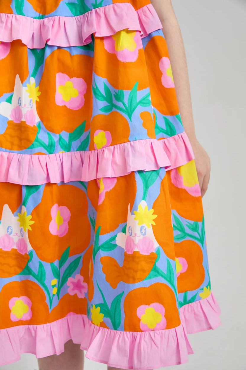 Mer-Cat Layer-Cake Maxi Dress by Poco Blush, image 12