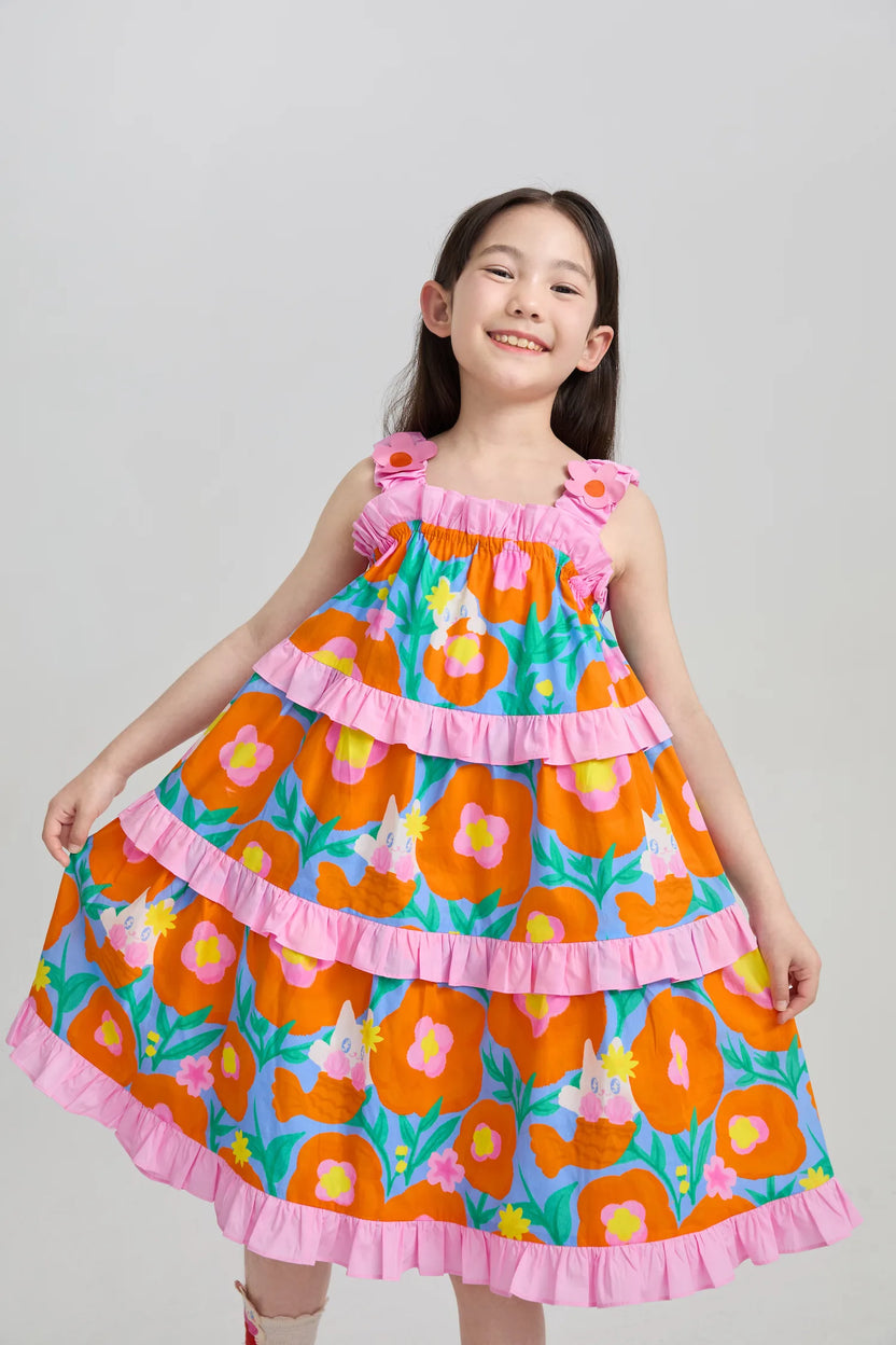 Mer-Cat Layer-Cake Maxi Dress by Poco Blush, image 10