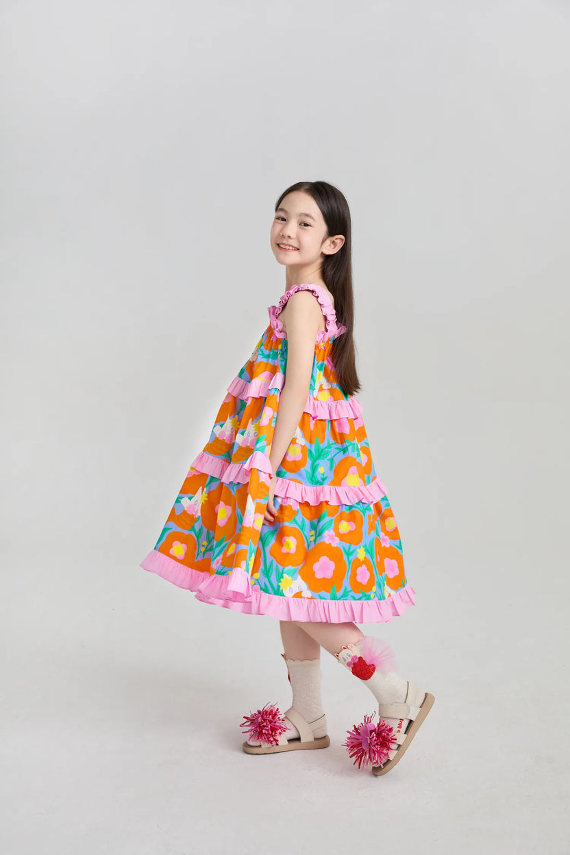 Mer-Cat Layer-Cake Maxi Dress by Poco Blush, image 7