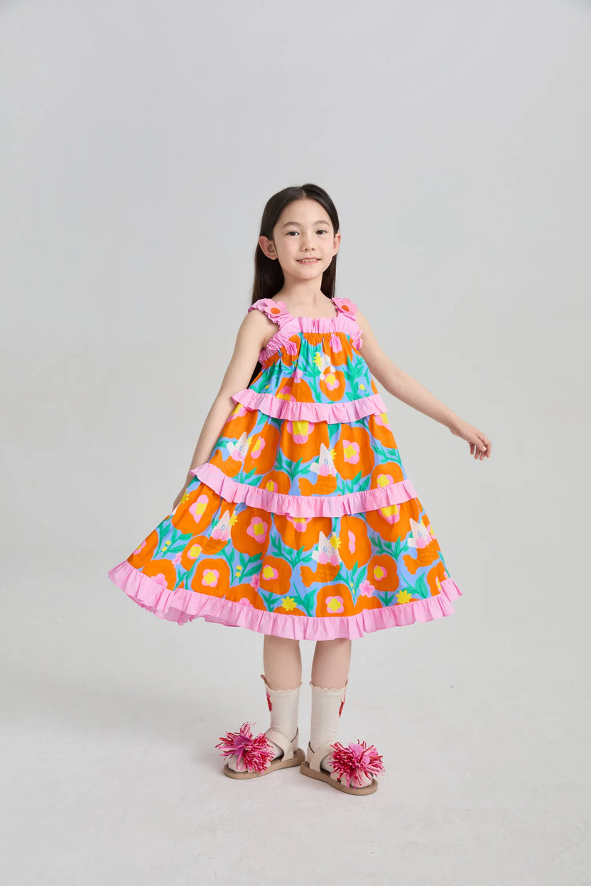 Mer-Cat Layer-Cake Maxi Dress by Poco Blush, image 6