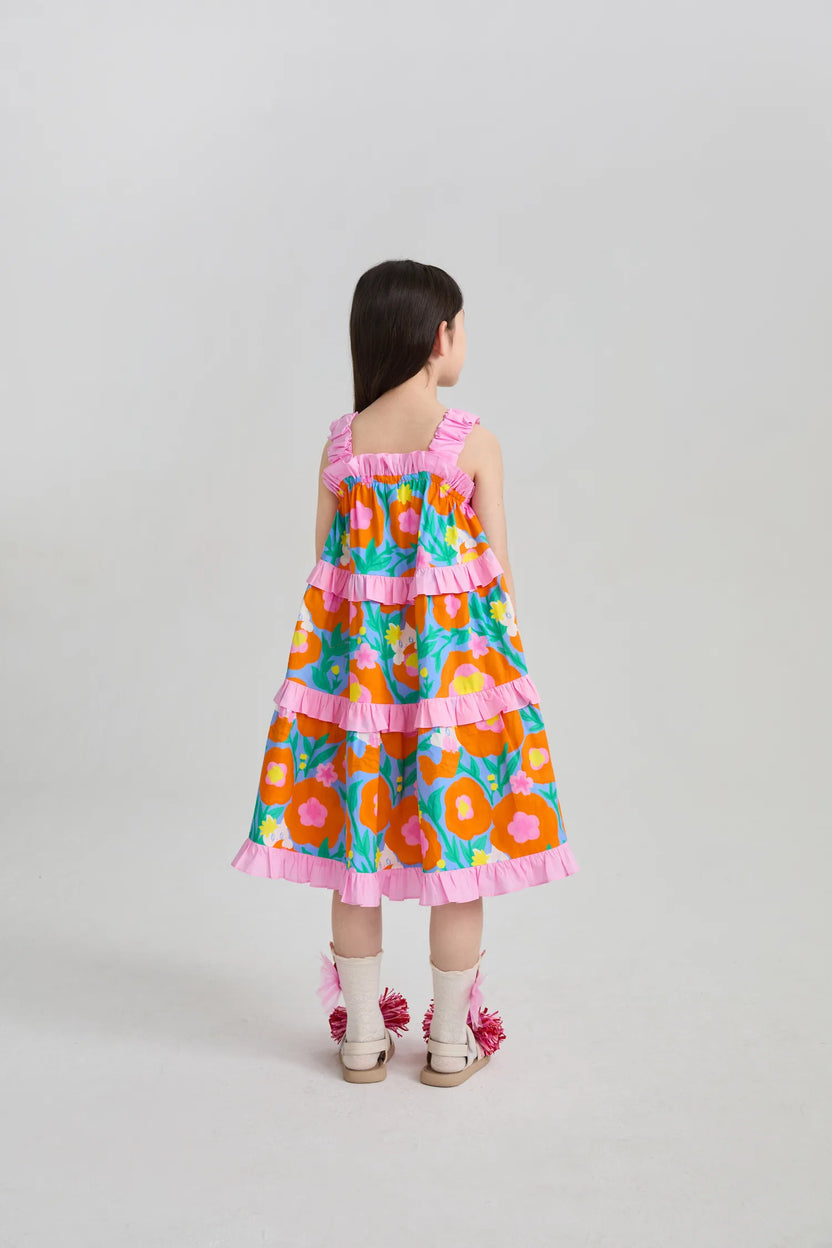 Mer-Cat Layer-Cake Maxi Dress by Poco Blush, image 9