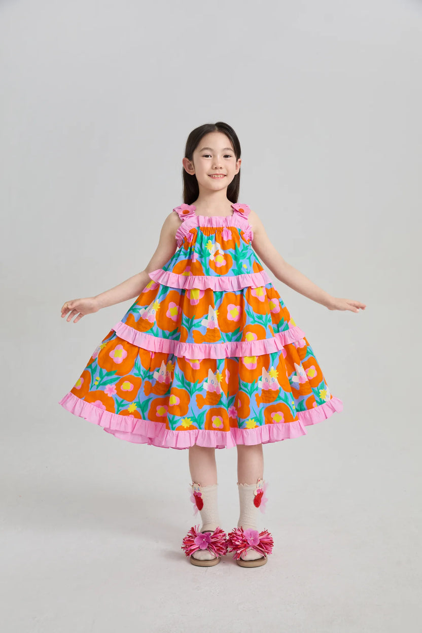 Mer-Cat Layer-Cake Maxi Dress by Poco Blush, image 8